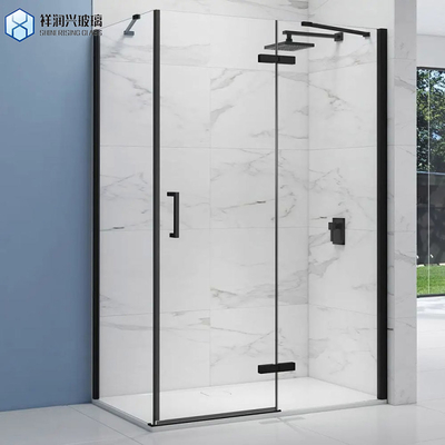 Pareti di doccia per ufficio/bagno di vetro temperato/vetro galleggiante