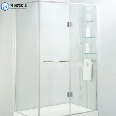 Pareti di doccia per ufficio/bagno di vetro temperato/vetro galleggiante