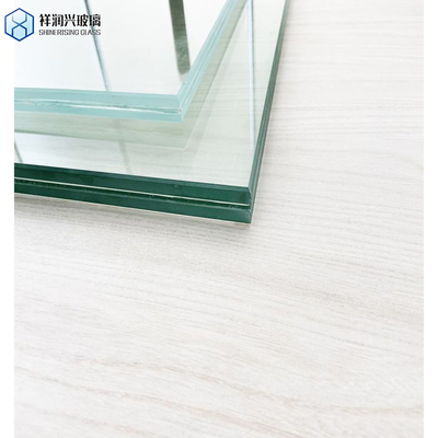 Vetro laminato temperato 8 8 mm 17,52 mm vetro trasparente di sicurezza vetro piatto tripla