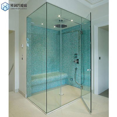 1830*2440/2140*3300/2440*3660 Cabina doccia in vetro temperato con maniglia a doppio lato