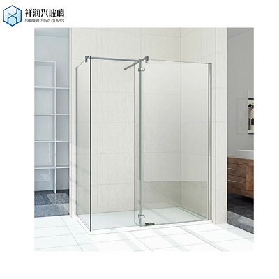 Bagno moderno minimalista Temperato vetro trasparente Porta doccia a spillo con certificato CE