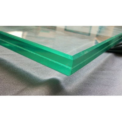 Materiali da costruzione pannello vetrato sandwich piatto e piegato vetro laminato temperato 8.76mm 442 PVB vetro laminato M2