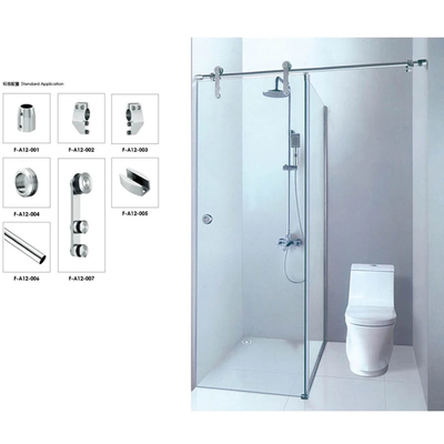 Full Frame Hidden Diamond Shower Room Corner Confinamento doccia con spessore di vetro di 10 mm