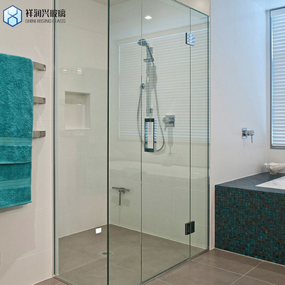 Bagno 6mm Tempered Small Shower Screen Silver Pivot Shower Door per la personalizzazione
