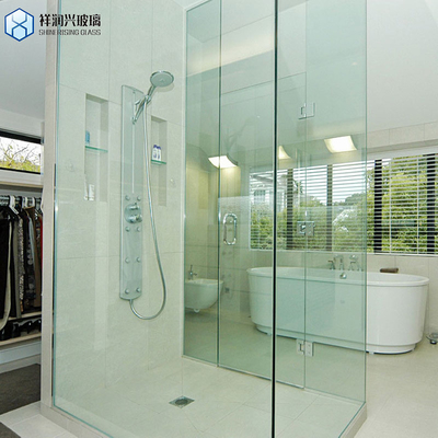 Bagno 6mm Tempered Small Shower Screen Silver Pivot Shower Door per la personalizzazione