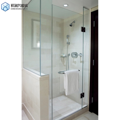 Bagno 6mm Tempered Small Shower Screen Silver Pivot Shower Door per la personalizzazione