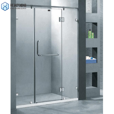 Moderno stile vetro temperato elegante design senza cornice singolo vetro doccia porta scorrevole