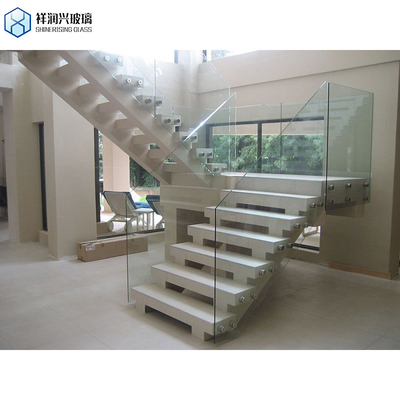 6mm THK Safety Building Tempered Float Glass con colore di ferro basso tintato ricoperto