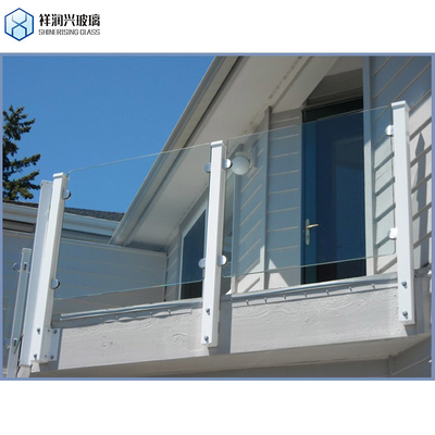 6mm THK Safety Building Tempered Float Glass con colore di ferro basso tintato ricoperto