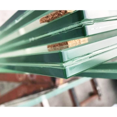 1830*2440/2140*3300/2440*3660 Vetro laminato temperato PVB trasparente Vetro rinforzato per la sicurezza