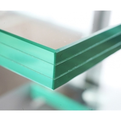 Fogli di vetro laminato temperato con strati SGP che soddisfano i requisiti di spessore del cliente
