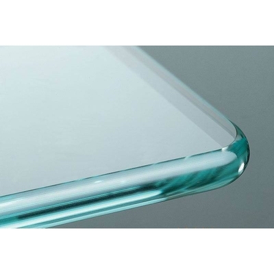 Qingdao 6mm nero UV resistente colore vetro temperato per cabina telefonica Facile da installare
