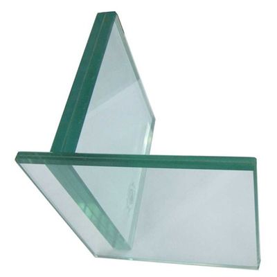 Struttura solida Personalizzazione vetro laminato colorato trasparente per la decorazione