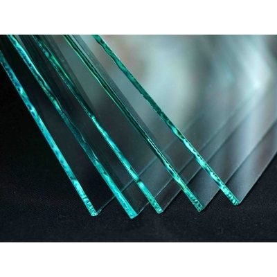 6mm 8mm 10mm 12mm Green Tempered Building Toughened Glass per il grado di acciaio supertemperato