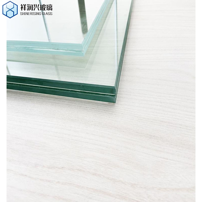 Piatto lucidato 6.38mm 8.38mm 8.76mm 10.38mm Chiaro / colorato vetro laminato di sicurezza edilizia