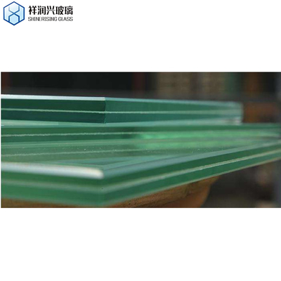 Piatto lucidato 6.38mm 8.38mm 8.76mm 10.38mm Chiaro / colorato vetro laminato di sicurezza edilizia
