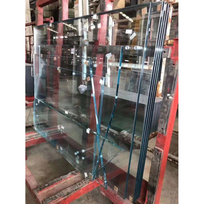 Tavolini in vetro temperato di spessore 3 mm-19 mm di vetro trasparente con margine grande a guinzaglio