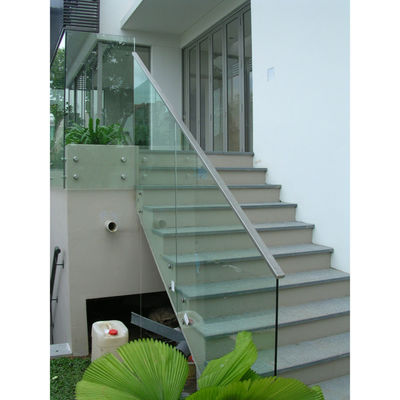 Tavolini in vetro temperato di spessore 3 mm-19 mm di vetro trasparente con margine grande a guinzaglio