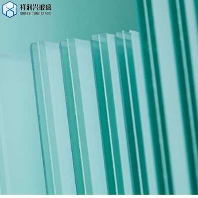 Porte di costruzione con punto di fusione ad alta temperatura vetro laminato temperato trasparente
