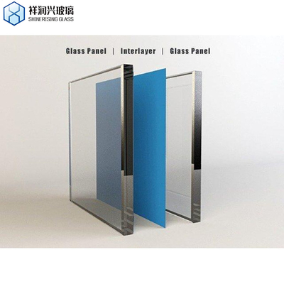 6.3mm / 6.38mm vetro lamellato trasparente vetro singolo vetro cablato/decorativo/vetro da bagno