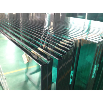 Vetro temperato trasparente per porte moderne Manicotto balcone Pareti divisorie 10 mm 12 mm Spessore