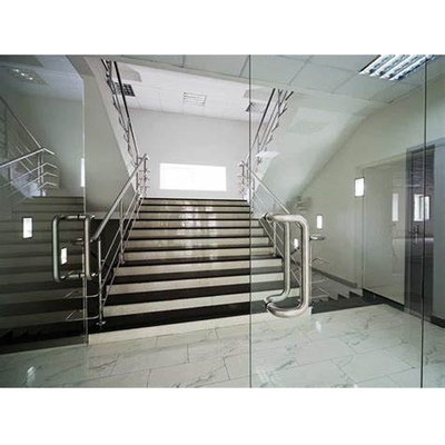 Piattazza conforme all'articolo 4-20mm Porta da ufficio in vetro temperato spessa per edifici per uffici