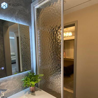 2 mm-8 mm Normal Clear Moru Pattern Glass per vetro singolo Vetro cablato/decorativo/bagno