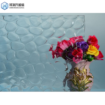 Customization Cabled Narrow Qingdao Shinerising Moru Karatachi Pattern Decorative Glass