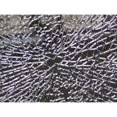 Banca commerciale Fragmento di vetro laminato temperato a prova di proiettile Stato III 3 strati Domanda