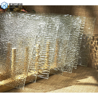 Bronzo chiaro Karatachi Qingdao Brillante mistlite Flora Flauted Pattern Glass 7-14 giorni