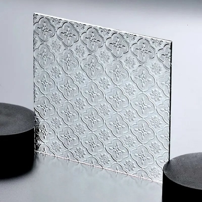 Optimax strati come il cliente principale Decorativo Wavy Reed Glass per finestre e porte
