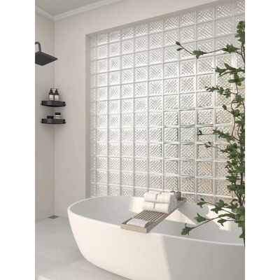 Vetro rigido a modello modellato per cassa doccia decorativa Vetro decorativo a modello Moru