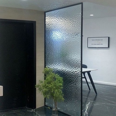 Vetro rigido a modello modellato per cassa doccia decorativa Vetro decorativo a modello Moru