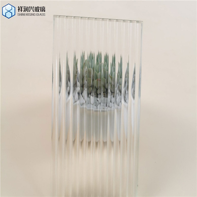 Vetro Decorativo Acido inciso Modello trasparente Vetro ghiacciato 2134X3300mm Piegato