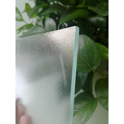 Materiale da costruzione vetro riflettente a disegno colorato da 3-8 mm su Mora per grado di acciaio