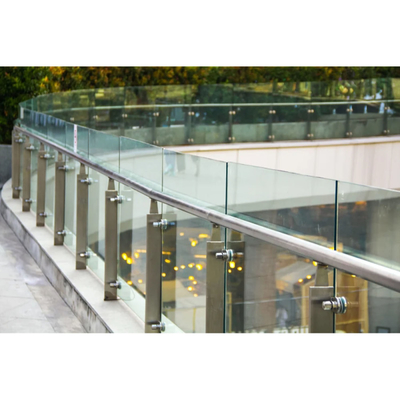 Vitrina vetro temperato Display di vetro per frigorifero 5mm Strati di costruzione vendita