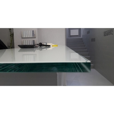 Vetro temperato a bordo piatto lucido, stampato con macchie 4 mm, 6 mm, 8 mm, 10 mm per la cucina