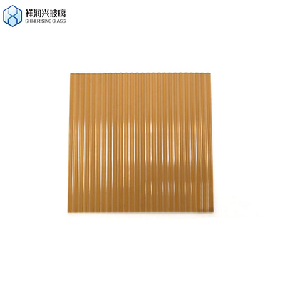 5.5mm 6mm 8mm 10mm Ultra Clear Moru Glass Brown Patterned Glass Figured Glass per la decorazione