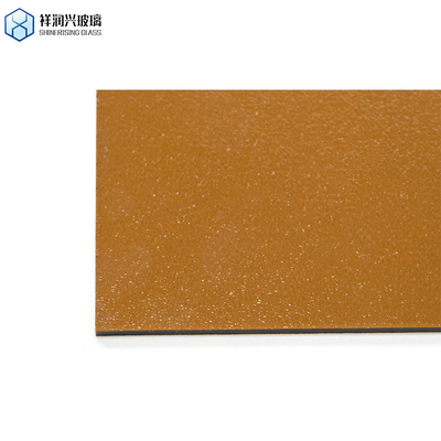 3mm 5mm 1830*2440 Tecnologia di lucentezza Modello vetro vetro decorativo Parete vetro marrone vetro in rilievo