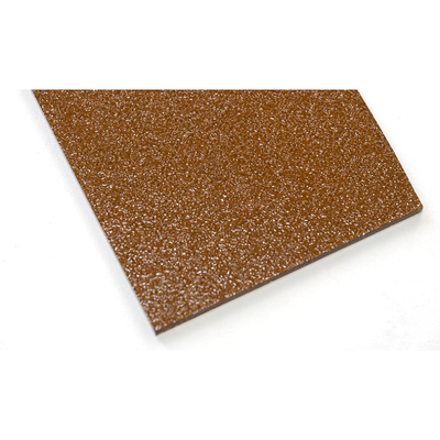 3 mm 4 mm 5 mm Vetro Millenium per la decorazione Vetro in rilievo marrone