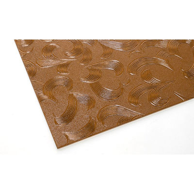 3mm 4mm 5mm vetro colorato a disegno personalizzato marrone vetro in rilievo vetro di sicurezza vetro singolo rotolo