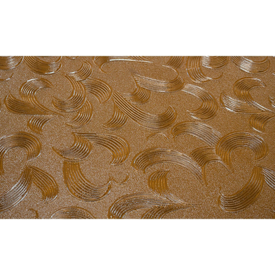 5.5mm 6mm 8mm 10mm Ultra Clear Moru Glass Brown Patterned Glass Figured Glass per la decorazione