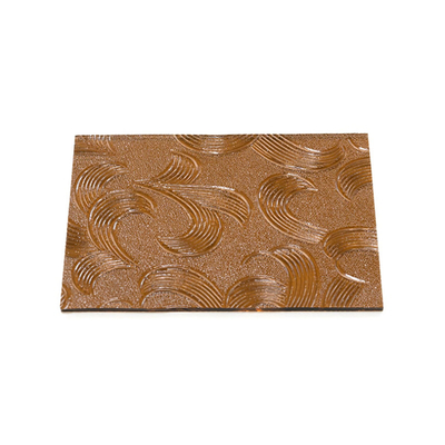 5.5mm 6mm 8mm 10mm Ultra Clear Moru Glass Brown Patterned Glass Figured Glass per la decorazione