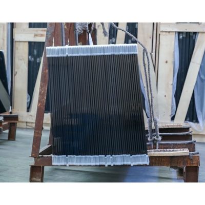 Vetro di sicurezza a doppio temperamento piatto per pareti di tenda per edifici esterni resistente al fuoco