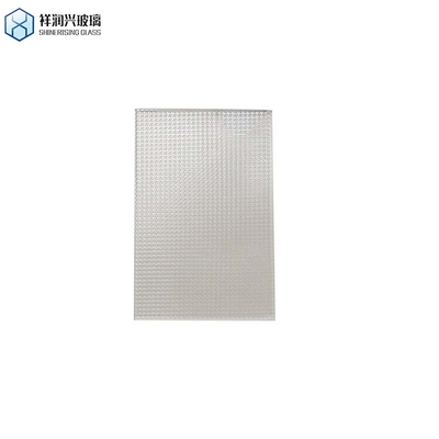 Caratachi Qingdao Mistlite Flora Fluted Pattern Glass Flat Polished Edge Work