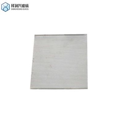 4mm 5mm 6mm vetro a disegno a colori chiari/vetro a disegno tessuto Flat polished edge work