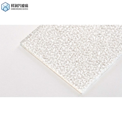 5mm 8mm 10mm Extra Clear Night Pearl Crystal Figured Sheet Glass Pattern Glass per bagno