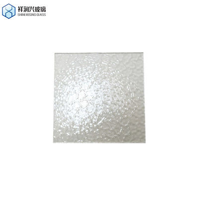 Vetro trasparente con disegni di ambra 6 mm fili di vetro Qingdao per la costruzione di edifici