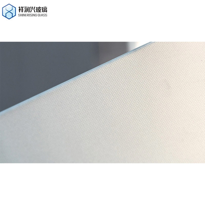 Struttura solida vetro trasparente 6mm cablato Qingdao filo di vetro a disegno per l'edilizia