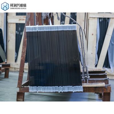 Vetro laminato temperato personalizzato per il design di alluminio doppio vetro temperato porta francese